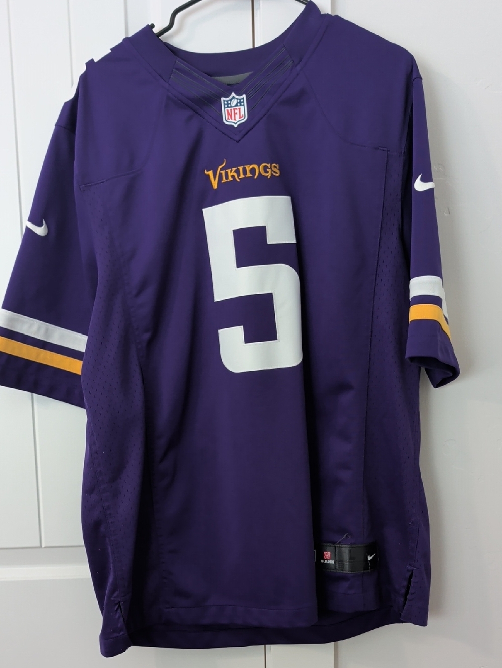 Nike Minnesota Vikings Teddy Bridgewater On-Field Jersey — Size L